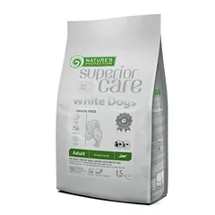 Nature’s Protection Superior Care Dogs Adult Small Breeds Insects - hipoalerginis maistas mažų veislių šunims, su vabzdžiais, Białych / 1,5kg — 2 nuotrauka