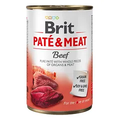 BRIT Paštetas su jautiena 400 g pašteto su jautiena šunims