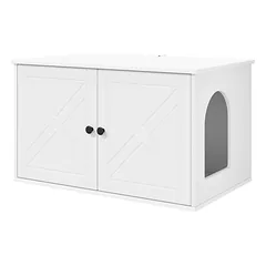 Prolenta Premium namelis katėms, 85 x 55 x 50,5 cm, pilka, mediena — 5 nuotrauka
