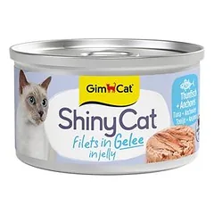 Gimpet ShinyCat drebučiuose, drėgnas maistas katėms 24 x 70 g, Vištiena — 3 nuotrauka