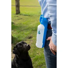 COOLPETS Fresh 2GO butelis su girdykla, 300 ml, mėlynas — 3 nuotrauka