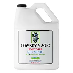 Cowboy Magic Rosewater šampūnas - universalus šampūnas visų tipų kailiams šunims ir arkliams, 3,8L — 4 nuotrauka