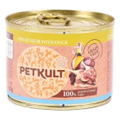 Petkult Mini Junior konservai šunims su antiena, 185 g
