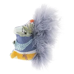 GimCat Dream Squirrel Blue žaislas katėms su katžole, mėlynas