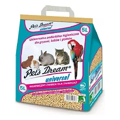 JRS Pet's Dream Universal Litter, medinės granulės 5 l