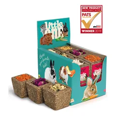 Little one skanėstai graužikams daržovių dubenėlis, 65 g