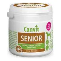 Canvit Senior N100 vitaminų tabletės senyvo amžiaus šunims, 100 g