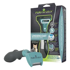 Ilgaplaukių kačių šukos Furminator Cat deShedding Small Cat