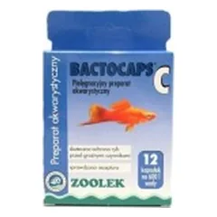 Akvariumo priežiūros priemonė Bactocaps C, 12 kaps.