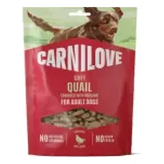 CARNILOVE Soft Snack QUAIL enriched with Oregano