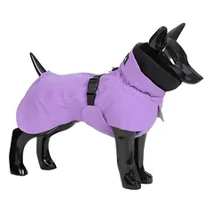 PAIKKA Hunde Winter-Jacke reflektierend "Visibility" lila