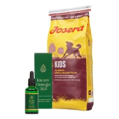 JOSERA Kids 12,5 kg + LAB-V Omega 3 ir 6 riebalų rūgštys bendrai šunų ir kačių sveikatos, kailio ir odos būklei gerinti 100ml