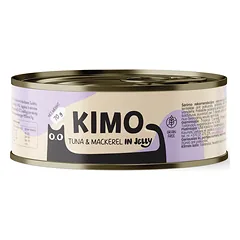 Kimo Tuna&Mackerel in Jelly konservai katėms su tunu ir skumbre