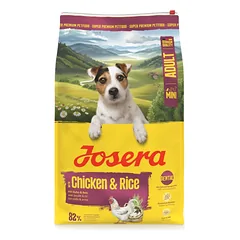 Josera Mini Chicken and Rice sausas pašaras mažų veislių šunims su paukštiena, 10 kg