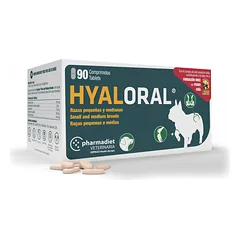 Hyaloral Medium  pašaro papildas mažų veislių šunų sąnariams
