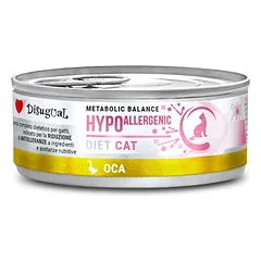 DISUGUAL Hypoallergenic konservas katėms su žąsiena 85g (12)