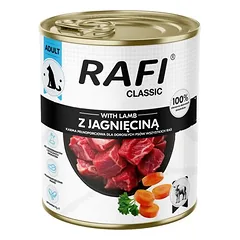 Rafi Dog Classic drėgnas maistas šunims 12 x 800 g — 5 nuotrauka