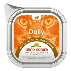 Almo Nature Daily paštetas su veršiena, drėgnas maistas katėms 100 g — 3 nuotrauka