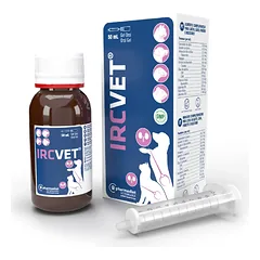 Ircvet Gel maisto papildas šunims, katėms, šeškams ir graužikams esant lėtiniam inkstų funkcijos nepakankamumui 50 ml — 2 nuotrauka