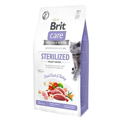 BRIT Care Cat Grain-Free Sterlized Weight Control 2 kg parduotuvėje fera.lt