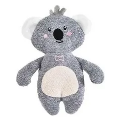 Žaislas šuniui – Pilka pliušinė svajojanti koala, 12,5 x 15 cm — 2 nuotrauka