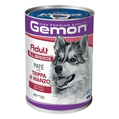 Gemon all breeds adult konservuotas paštetas suaugusiems šunims su jautiena 400g