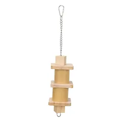Trixie Žaislas/lesykla paukščiams: Snack toy, bamboo/wood, 35 cm