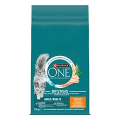 PURINA ONE Bifensis Adult Cat Chicken and Wheat 9,75 kg vištiena ir kviečiai, sausas kačių pašaras
