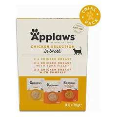 Applaws bandomasis rinkinys, maišeliai sultinyje 24 x 70 g, drėgnas maistas katėms — 5 nuotrauka