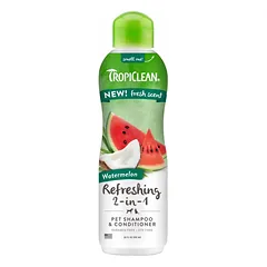 TropiClean Watermelon Refreshing 2-in-1 Šampūnas ir Kondicionierius šunims ir katėms 355ml