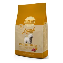 ARATON ADULT LAMB SAUSAS PAŠARAS ŠUNIMS 15 kg