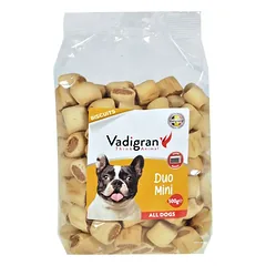 VADIGRAN Duo MINI sausainiai pagalvėlės šunims 500g