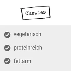Chewies Natur 60 g, skanėstai šunims — 3 nuotrauka