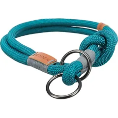 Trixie BE NORDIC Choke antkaklis šunims, pavadėlio tipo, XS-S, 30 cm/ø 6 mm, petrol/šviesiai petrol/pilka/šviesiai pilka