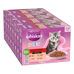 Jumbopack Whiskas Junior Frischebeutel 96 x 85 g