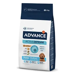 Advance Puppy Medium Sausas maistas vidutinių veislių šuniukams 12 kg