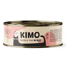 Kimo Chicken&Tuna in Jelly konservai katėms su vištiena ir tunu 70g