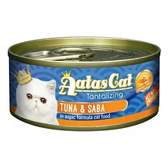 Aatas Cat Tantalizing Tuna & Saba konservai suaugusiems katėms, 80 g