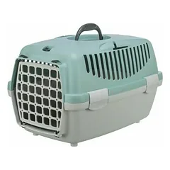 Trixie Capri 1 transport box (XS <6 kg) 32x31x48 cm, (Teal/Grey)