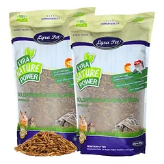 Lyra Pet® juodųjų kareivinių musių lervos, 10 kg — 3 nuotrauka