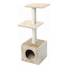 Scratching tree PALAZZO 30x30x90cm Creme — 2 nuotrauka