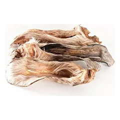 Bellfor Gesunder Hundesnack - Lamm-Ohren mit Fell