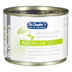 Dr.Clauder’s „Anti Struvit Diet” drėgnas maistas katėms nuo struvitinių akmenų susidarymo 200g