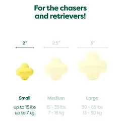 Earth Rated Fetch Toy gumos žaislas šunims, dydis S — 4 nuotrauka