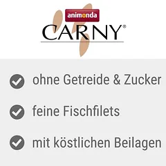 Animonda Carny Ocean ekonominė pakuotė, drėgnas maistas katėms 24 x 80 g — 3 nuotrauka