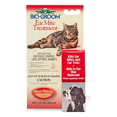 Bio - Groom Ear Mite Treatment - insekticidinis balzamas šunų ir kačių ausims, 30ml — 2 nuotrauka