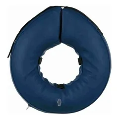 Trixie pripučiama apsauginė apykaklė šunims M-L 45-57 cm, mėlyna — 2 nuotrauka