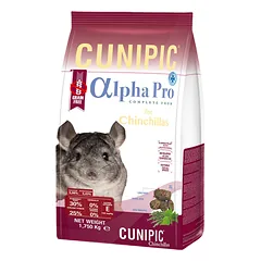 Cunipic Alpha Pro šinšilų pašaras nuotrauka