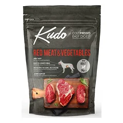 Kudo Red Meat&Vegetables Mini Adult sausas maistas suaugusiems šunims 3 kg