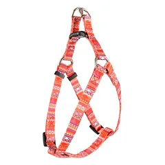 Flamingo petnešos šunims Step & Go Syb, oranžinės/rožinės/baltos